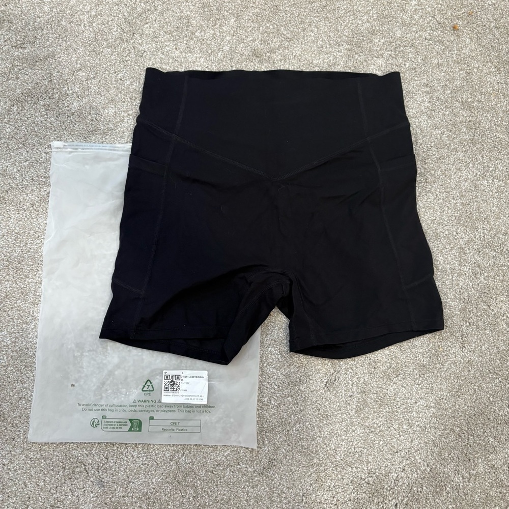 HALARA UltraSculpt Black Bike Shorts Athletic Stretch